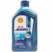 Óleo Shell Advance 4T 10W30 semissintético 1L